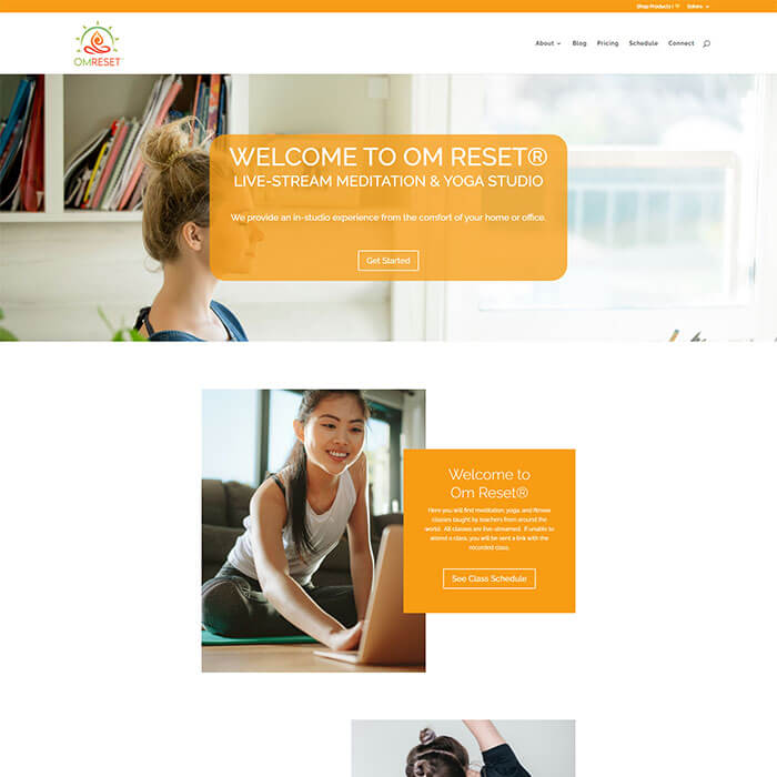 Om Reset - Divi / ElegantThemes