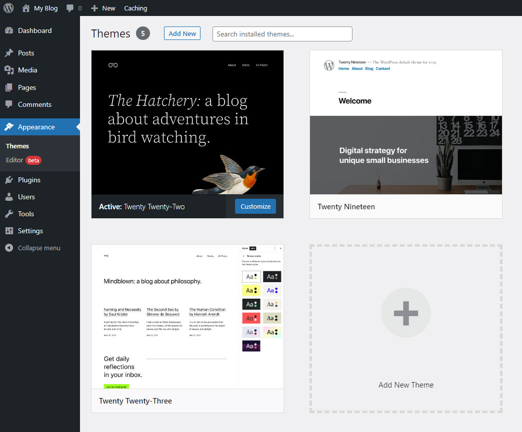 WordPress Themes